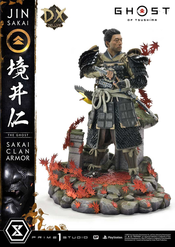 [Pre-Order] PRIME1 STUDIO - UPMGHOT-02DX: JIN SAKAI, THE GHOST - SAKAI CLAN ARMOR DELUXE VERSION (GHOST OF TSUSHIMA)