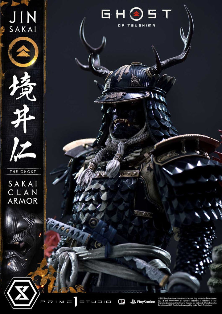 [Pre-Order] PRIME1 STUDIO - UPMGHOT-02DX: JIN SAKAI, THE GHOST - SAKAI CLAN ARMOR DELUXE VERSION (GHOST OF TSUSHIMA)