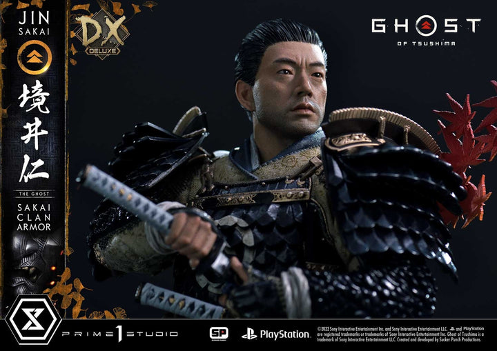 [Pre-Order] PRIME1 STUDIO - UPMGHOT-02DX: JIN SAKAI, THE GHOST - SAKAI CLAN ARMOR DELUXE VERSION (GHOST OF TSUSHIMA)