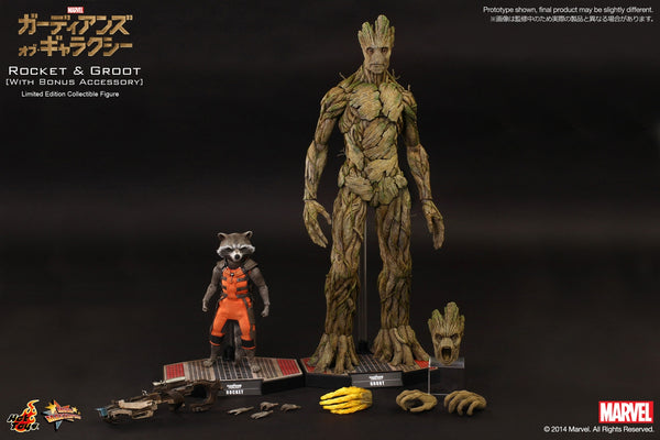 Hot Toys - Guardians of Galaxy - Rocket & Groot