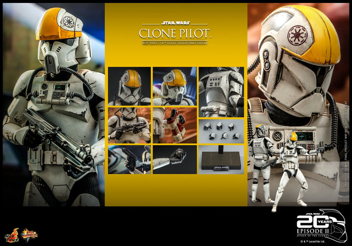 [Pre-Order] Hot Toys - MMS647 - Star Wars Episode II: Attack of the Clones - 1/6th scale Clone Trooper Collectible Figure