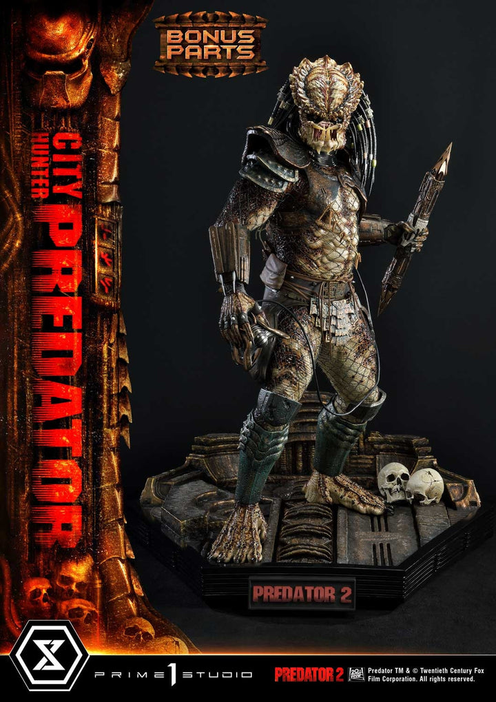 [Pre-Order] PRIME1 STUDIO - MMPR-02DXS: MUSEUM MASTER LINE PREDATOR 2 (FILM) CITY HUNTER PREDATOR DELUXE BONUS VERSION