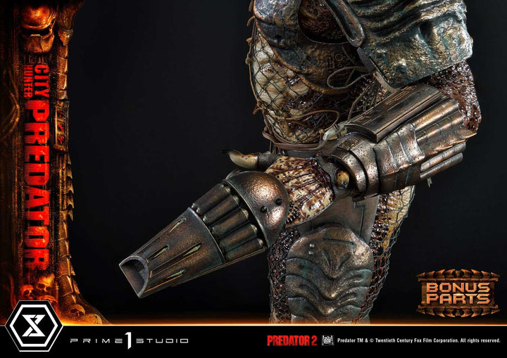 [Pre-Order] PRIME1 STUDIO - MMPR-02DXS: MUSEUM MASTER LINE PREDATOR 2 (FILM) CITY HUNTER PREDATOR DELUXE BONUS VERSION