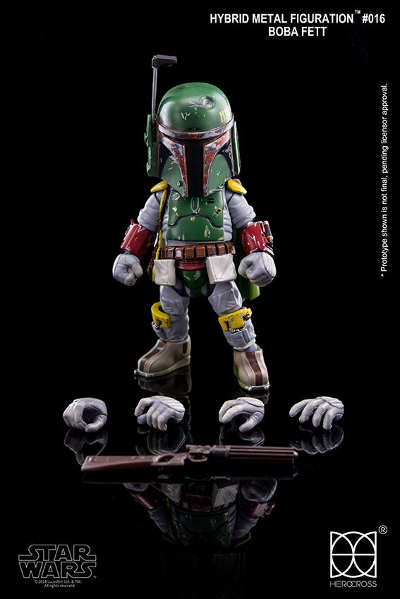 HeroCross - Hybrid Metal Action Figuration - Boba Fett