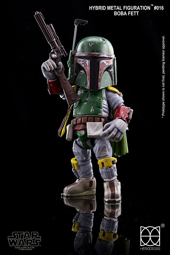 HeroCross - Hybrid Metal Action Figuration - Boba Fett