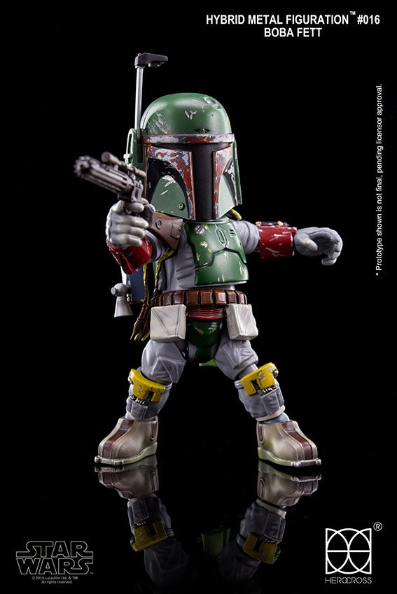 HeroCross - Hybrid Metal Action Figuration - Boba Fett