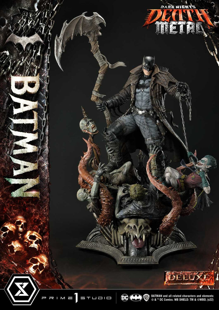 [Pre-Order] PRIME1 STUDIO - MMDCMT-09: DEATH METAL BATMAN (DARK NIGHTS: METAL)