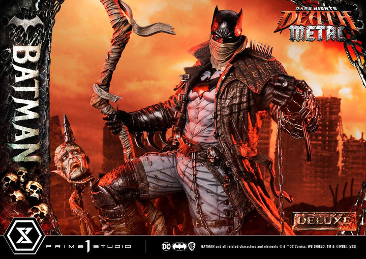 [Pre-Order] PRIME1 STUDIO - MMDCMT-09: DEATH METAL BATMAN (DARK NIGHTS: METAL)