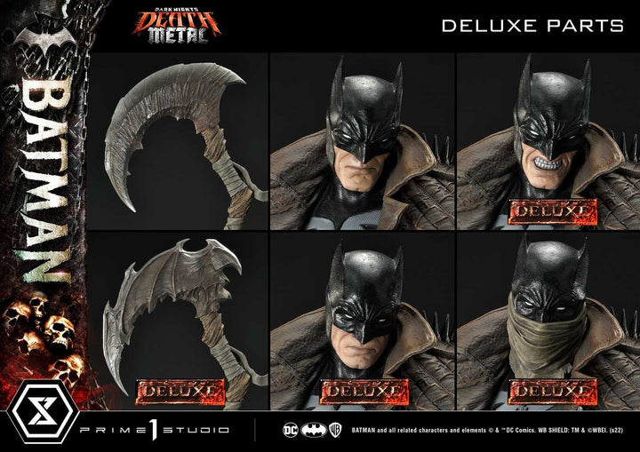 [Pre-Order] PRIME1 STUDIO - MMDCMT-09: DEATH METAL BATMAN (DARK NIGHTS: METAL)