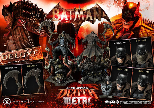 [Pre-Order] PRIME1 STUDIO - MMDCMT-09: DEATH METAL BATMAN (DARK NIGHTS: METAL)