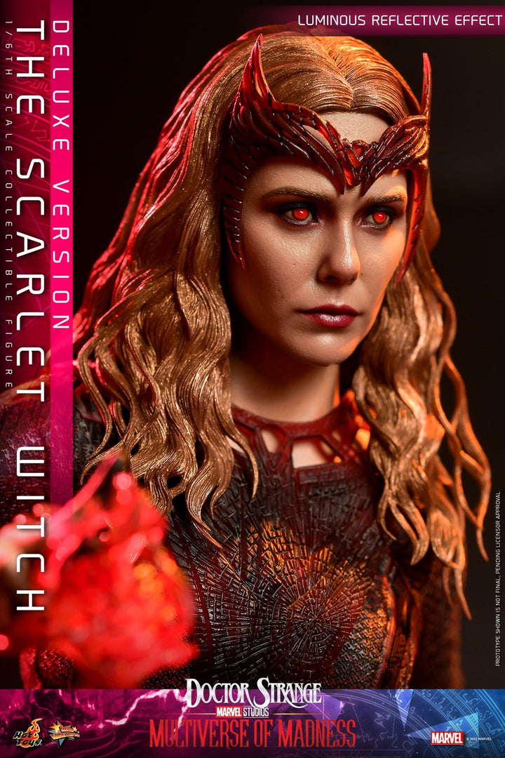 [Pre-Order] Hot Toys - MMS653 - Doctor Strange 2 - 1/6th scale The Scarlet Witch Collectible Figure (Deluxe Version)