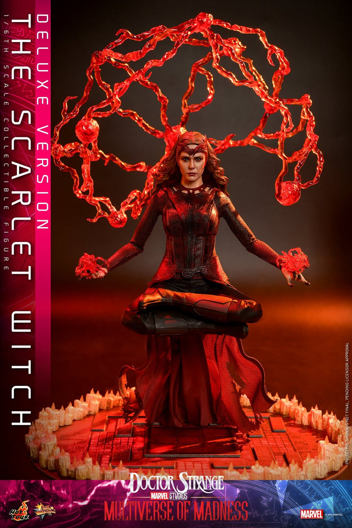 [Pre-Order] Hot Toys - MMS653 - Doctor Strange 2 - 1/6th scale The Scarlet Witch Collectible Figure (Deluxe Version)