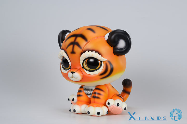 XHANDS - Chibi Pet Series Tiger Statue by Xue Wa Wa 