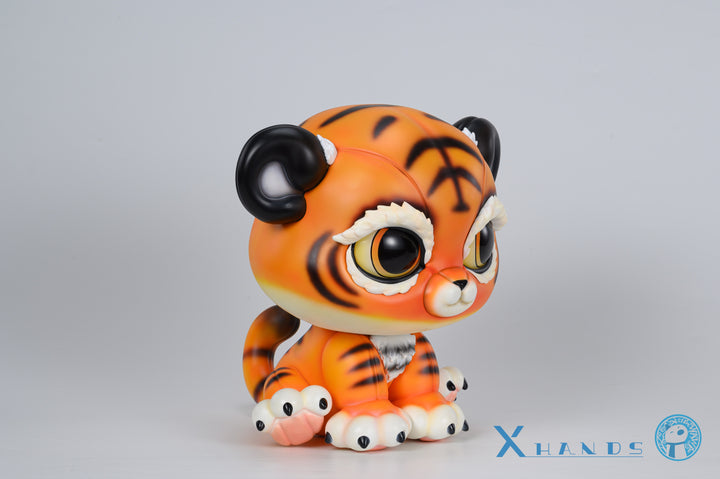 XHANDS - Chibi Pet Series Tiger Statue by Xue Wa Wa 