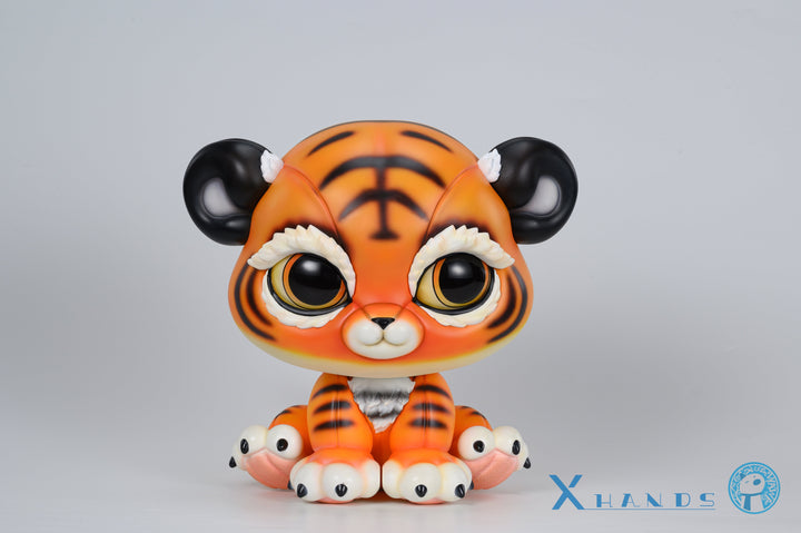 XHANDS - Chibi Pet Series Tiger Statue by Xue Wa Wa 