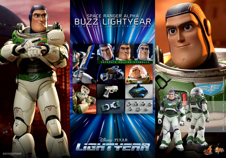 [Pre-Order] Hot Toys - MMS634 - Lightyear - 1/6th scale Space Ranger Alpha Buzz Lightyear Collectible Figure