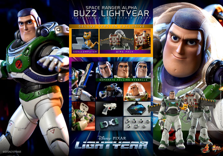 [Pre-Order] Hot Toys - MMS634 - Lightyear - 1/6th scale Space Ranger Alpha Buzz Lightyear Collectible Figure