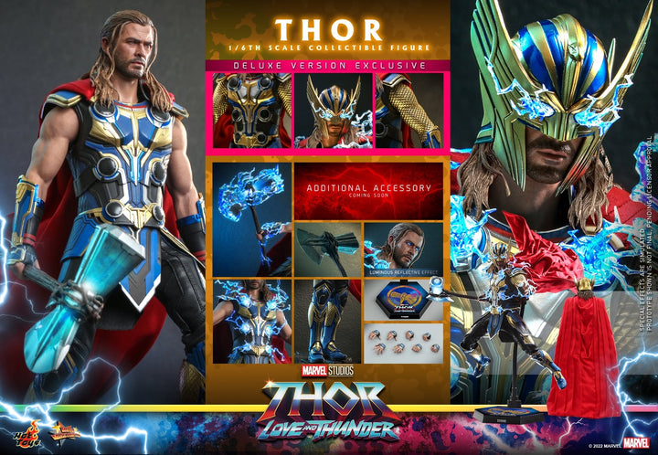 [Pre-Order] Hot Toys - MMS655 - Thor: Love and Thunder - 1/6th scale Thor Collectible Figure