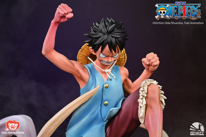 Infinity Studio - One Piece - Luffy vs Magellan