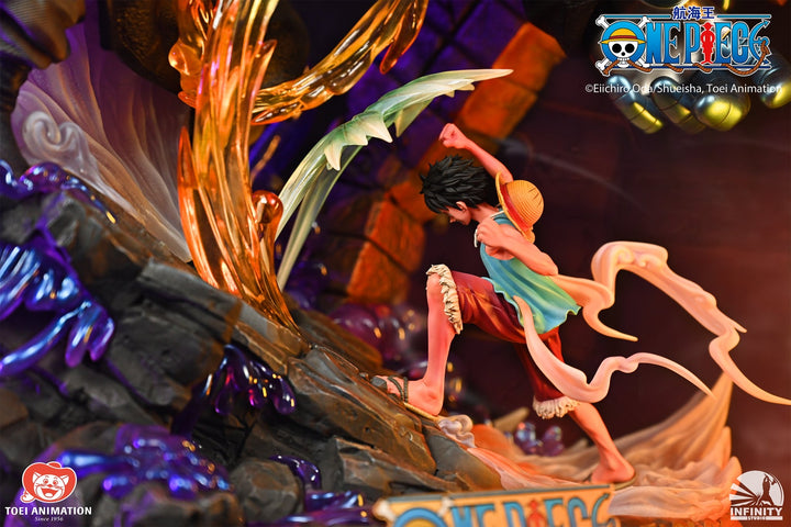 Infinity Studio - One Piece - Luffy vs Magellan