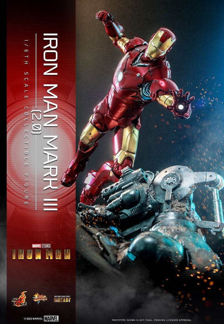 Hot Toys - MMS664D48 - Iron Man - 1/6th scale Iron Man Mark III (2.0) Collectible Figure