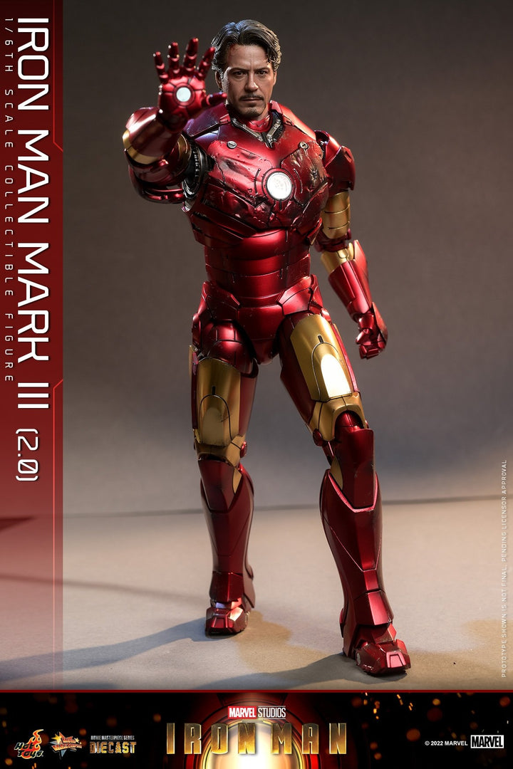 Hot Toys - MMS664D48 - Iron Man - 1/6th scale Iron Man Mark III (2.0) Collectible Figure