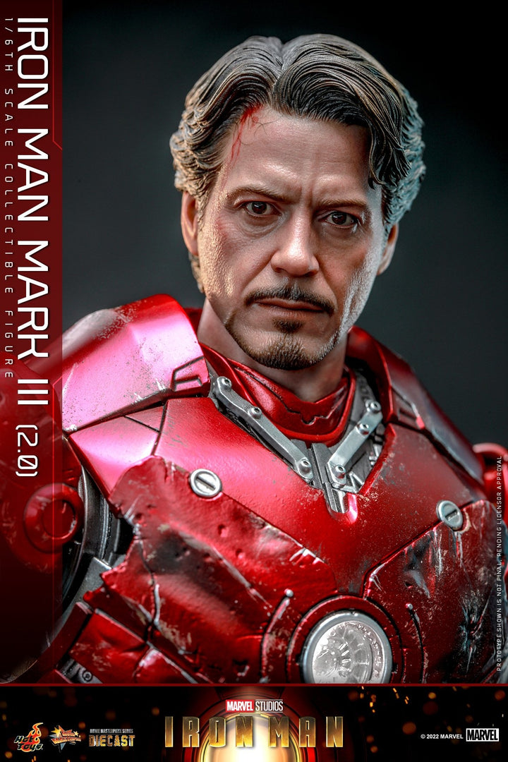 Hot Toys - MMS664D48 - Iron Man - 1/6th scale Iron Man Mark III (2.0) Collectible Figure