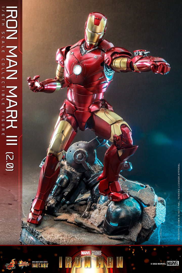 Hot Toys - MMS664D48 - Iron Man - 1/6th scale Iron Man Mark III (2.0) Collectible Figure