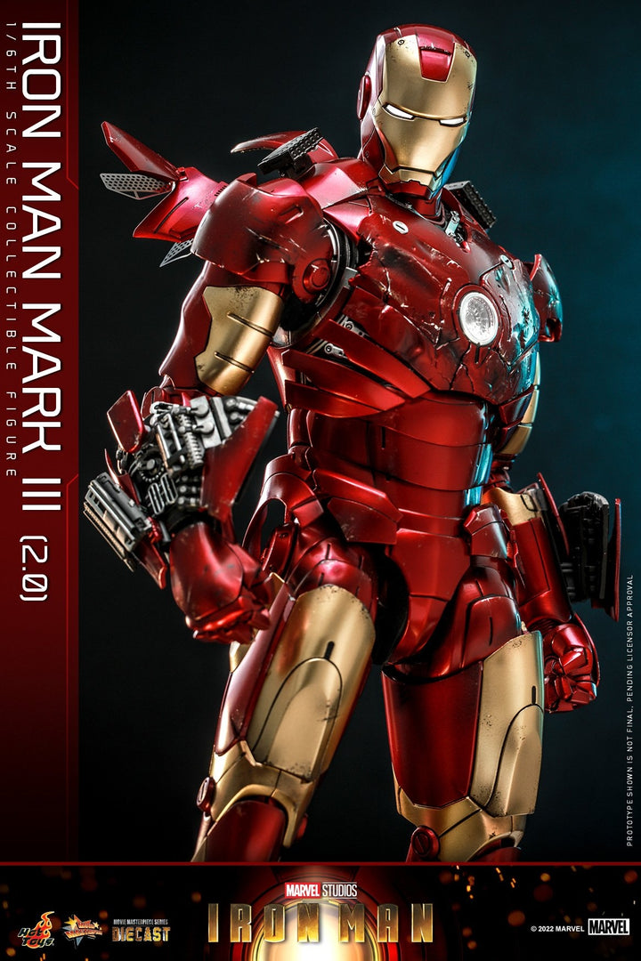 Hot Toys - MMS664D48 - Iron Man - 1/6th scale Iron Man Mark III (2.0) Collectible Figure