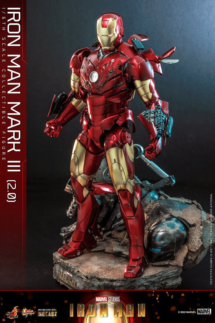 Hot Toys - MMS664D48 - Iron Man - 1/6th scale Iron Man Mark III (2.0) Collectible Figure