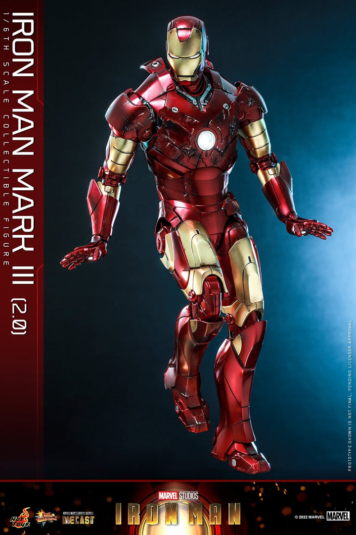 Hot Toys - MMS664D48 - Iron Man - 1/6th scale Iron Man Mark III (2.0) Collectible Figure