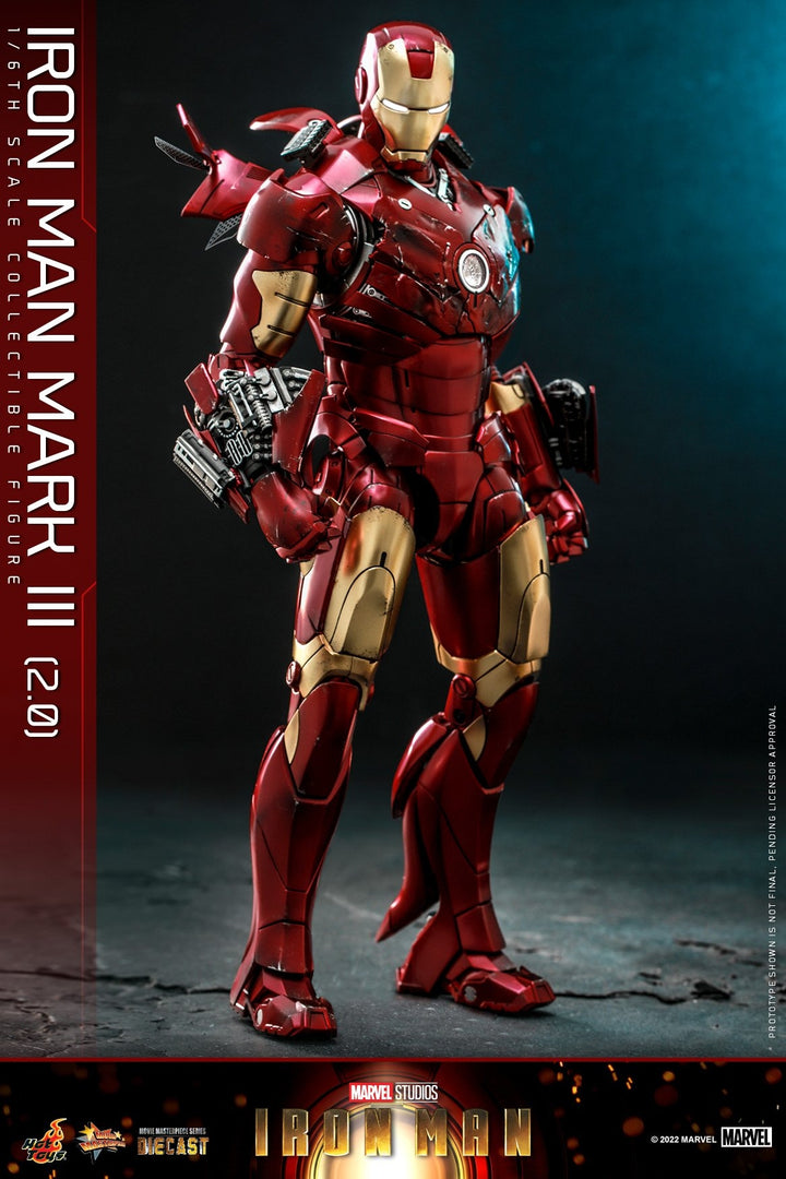 Hot Toys - MMS664D48 - Iron Man - 1/6th scale Iron Man Mark III (2.0) Collectible Figure