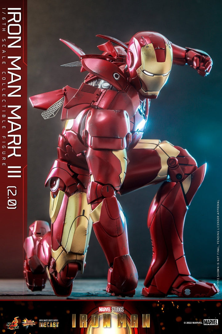 Hot Toys - MMS664D48 - Iron Man - 1/6th scale Iron Man Mark III (2.0) Collectible Figure