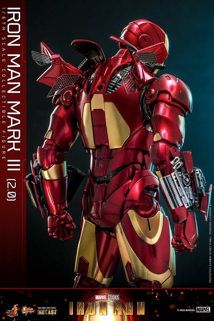 Hot Toys - MMS664D48 - Iron Man - 1/6th scale Iron Man Mark III (2.0) Collectible Figure