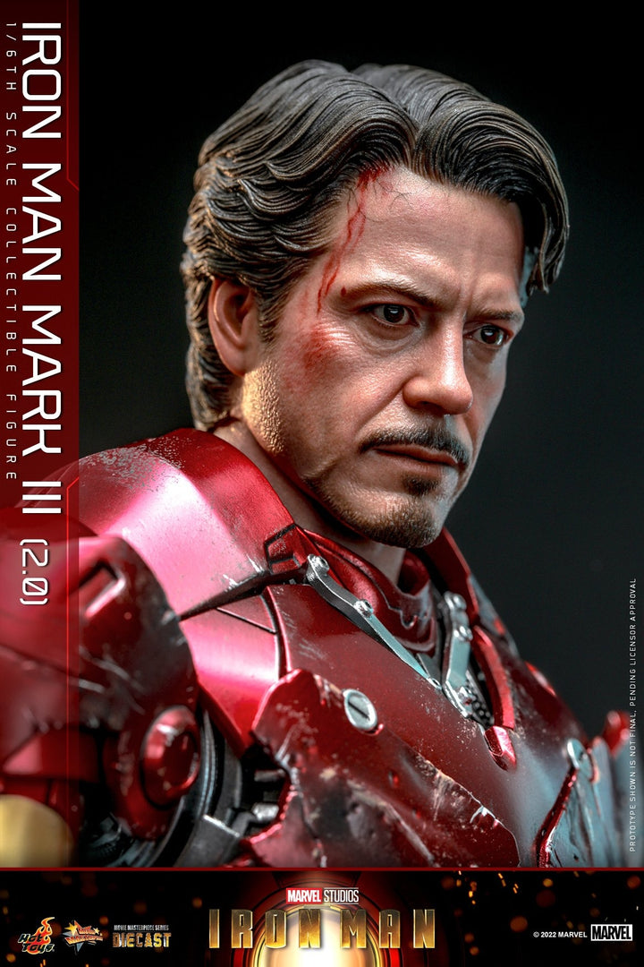 Hot Toys - MMS664D48 - Iron Man - 1/6th scale Iron Man Mark III (2.0) Collectible Figure