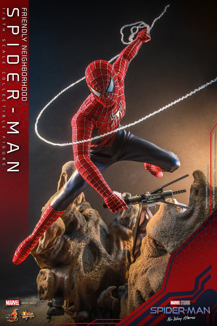 Hot Toys - MMS661 - Spider-Man: No Way Home - 1/6th scale Friendly Neighborhood Spider-Man