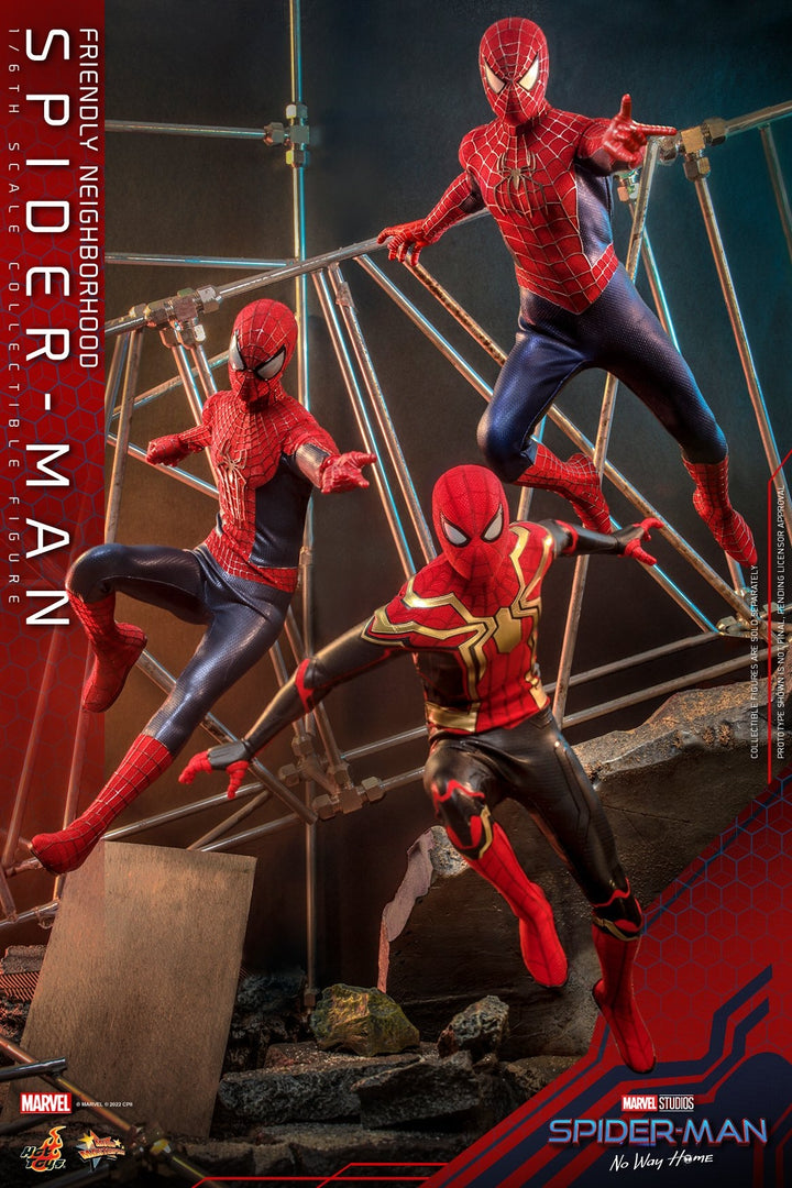 Hot Toys - MMS661 - Spider-Man: No Way Home - 1/6th scale Friendly Neighborhood Spider-Man