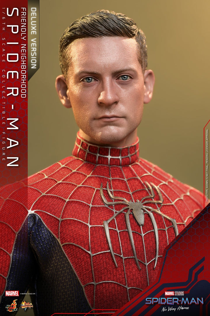 Hot Toys - MMS662 - Spider-Man: No Way Home - 1/6th scale Friendly Neighborhood Spider-Man Collectible Figure (Deluxe Version)