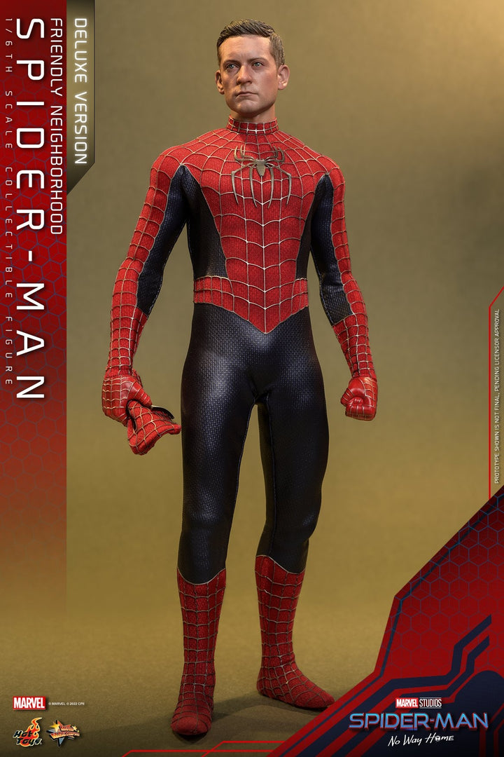 Hot Toys - MMS662 - Spider-Man: No Way Home - 1/6th scale Friendly Neighborhood Spider-Man Collectible Figure (Deluxe Version)