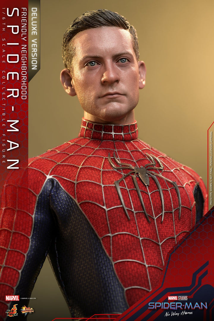 Hot Toys - MMS662 - Spider-Man: No Way Home - 1/6th scale Friendly Neighborhood Spider-Man Collectible Figure (Deluxe Version)