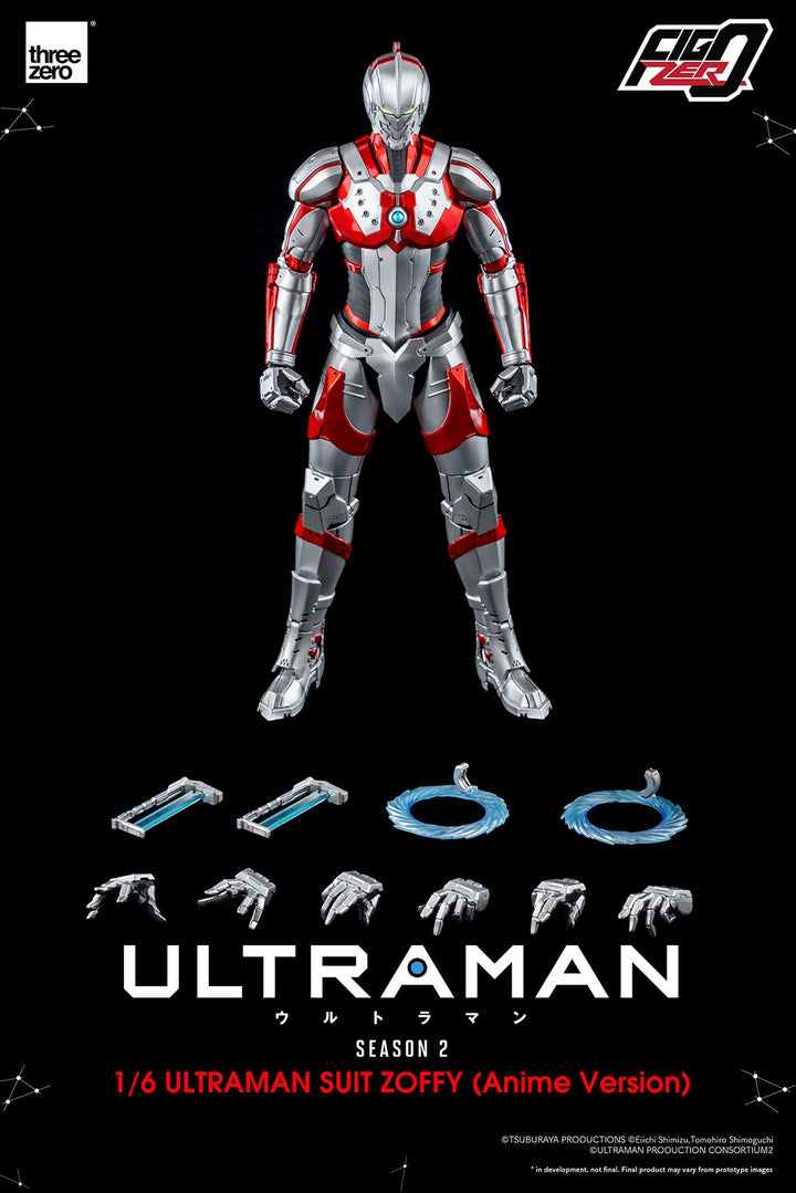 ThreeZero -FigZero - 1/6 ULTRAMAN SUIT ZOFFY (Anime Version)