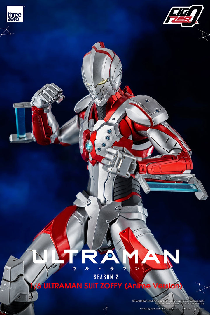 ThreeZero -FigZero - 1/6 ULTRAMAN SUIT ZOFFY (Anime Version)