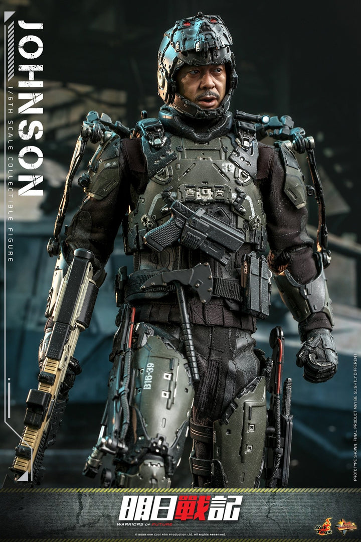 Hot Toys - MMS668 - Warriors of Future - 1/6th scale Johnson Collectible Figure