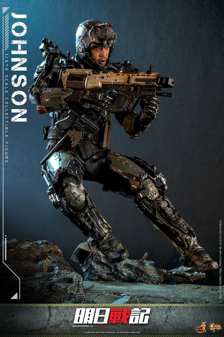 Hot Toys - MMS668 - Warriors of Future - 1/6th scale Johnson Collectible Figure