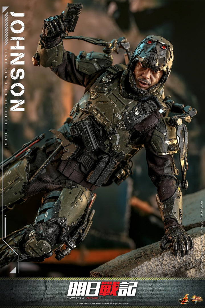 Hot Toys - MMS668 - Warriors of Future - 1/6th scale Johnson Collectible Figure