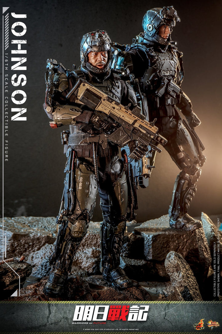 Hot Toys - MMS668 - Warriors of Future - 1/6th scale Johnson Collectible Figure