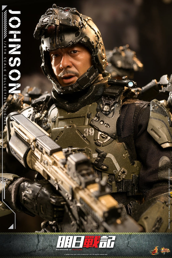 Hot Toys - MMS668 - Warriors of Future - 1/6th scale Johnson Collectible Figure