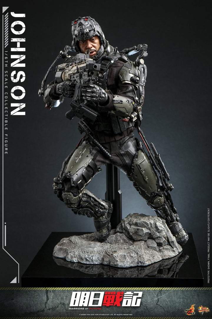 Hot Toys - MMS668 - Warriors of Future - 1/6th scale Johnson Collectible Figure