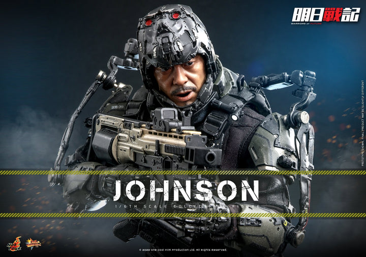 Hot Toys - MMS668 - Warriors of Future - 1/6th scale Johnson Collectible Figure