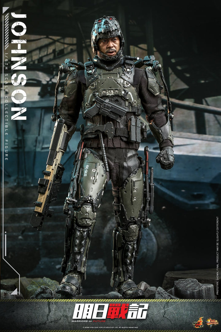 Hot Toys - MMS668 - Warriors of Future - 1/6th scale Johnson Collectible Figure